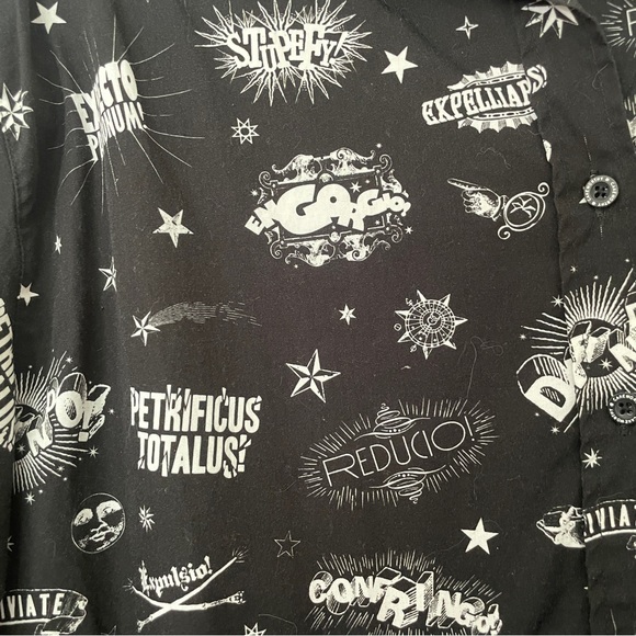 HARRY POTTER SPELLS DRESS BY CAKEWORTHY. WOMEN’S SIZE L. NWOT - Picture 5 of 6